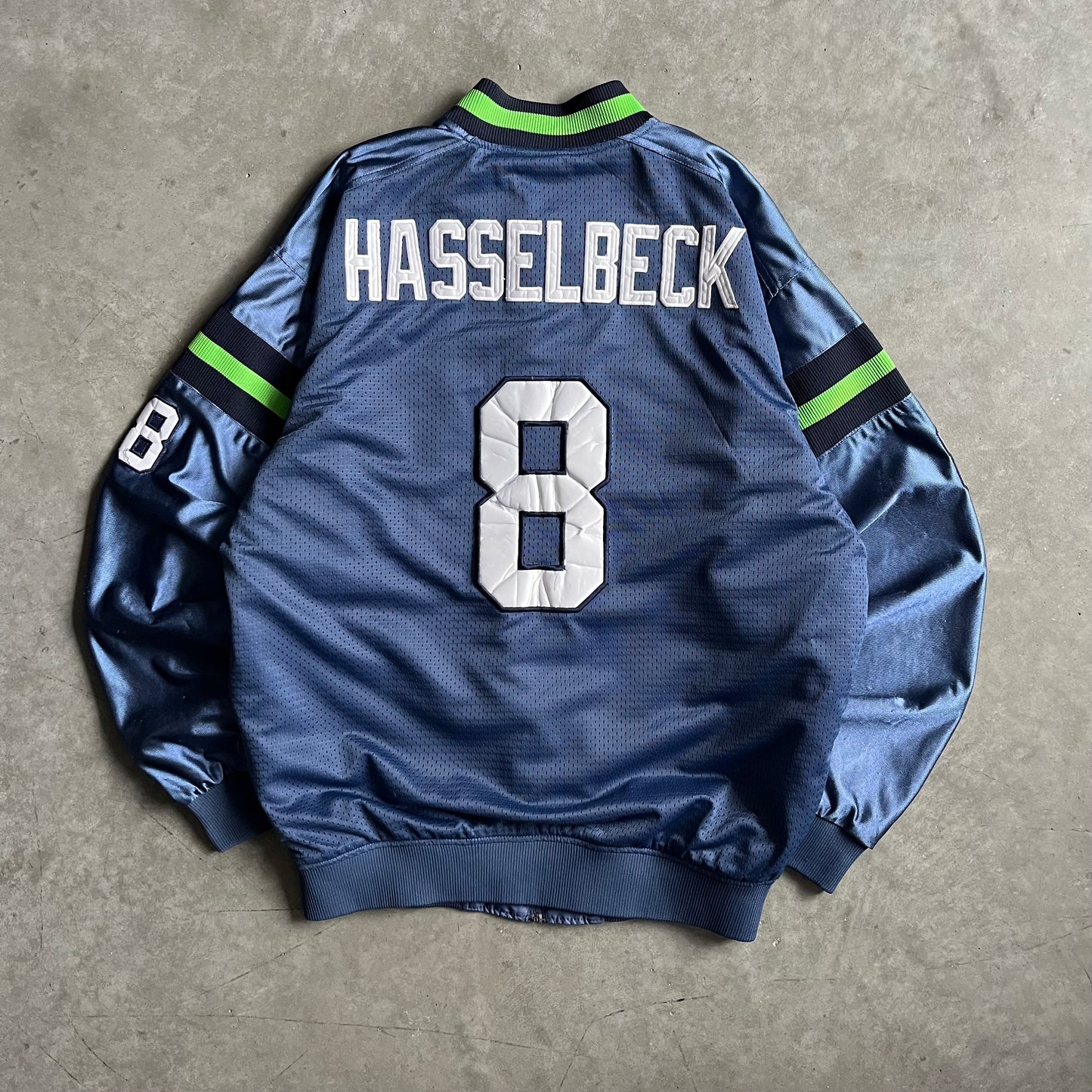 Vintage Seahawks Hasselbeck Jersey Jacket