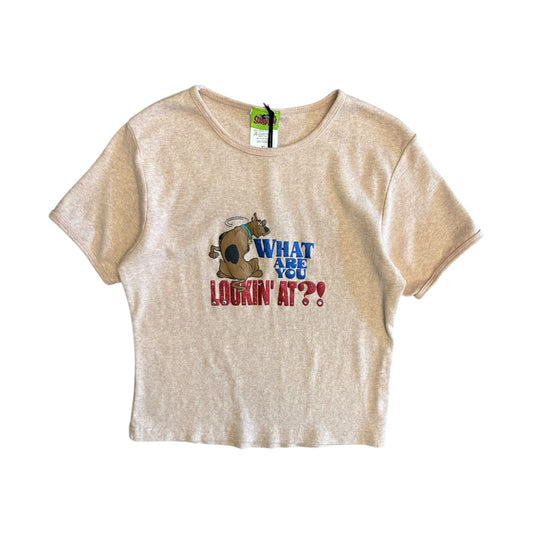 Women’s Y2K Scooby Doo Baby Tee