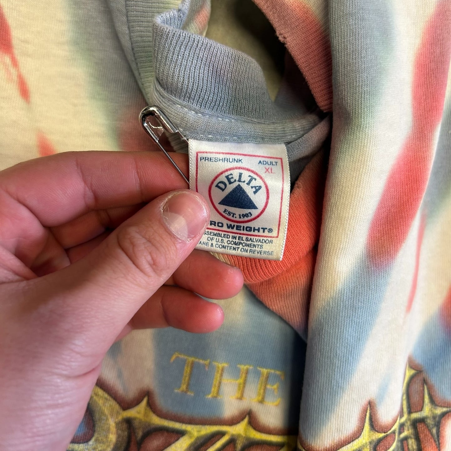 Vintage OzzFest 2000 Tie Dye T Shirt