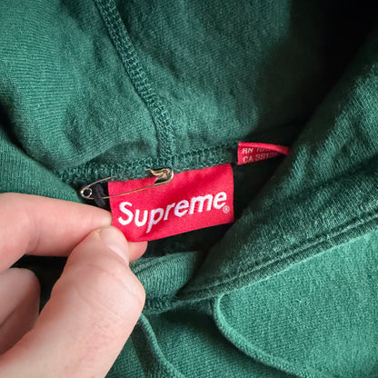 Supreme FW21 Pearl Logo Hoodie - Dark Green