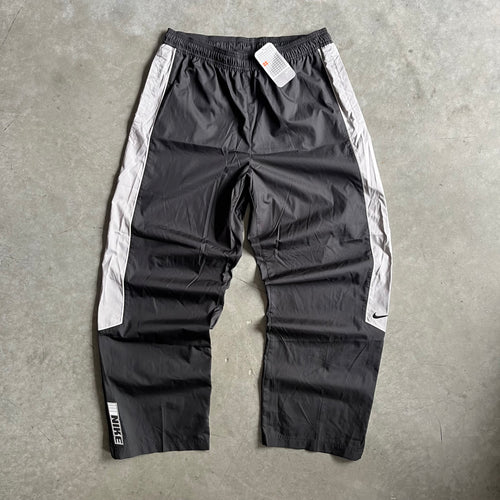 Y2K Nike NWT Black & Grey Baggy Track Pants