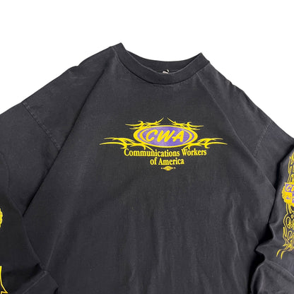 Y2K Communications Workers of America Tribal Tee