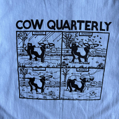 Vintage Cow Quarterly Cow Sound Comedy Tee