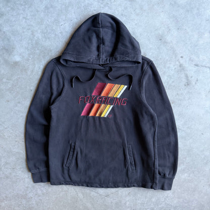 Y2K Fox Racing Embroidered Hoodie