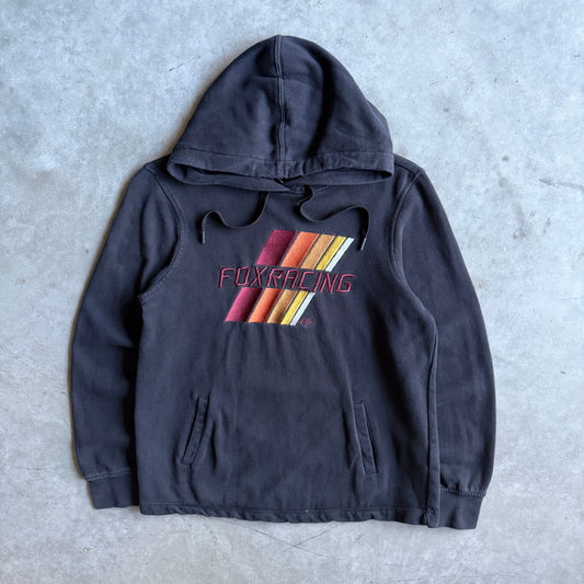 Y2K Fox Racing Embroidered Hoodie