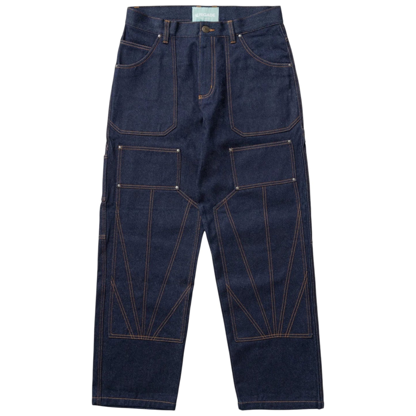 Brigade - Raw Denim Double Knee Carptenter Pants