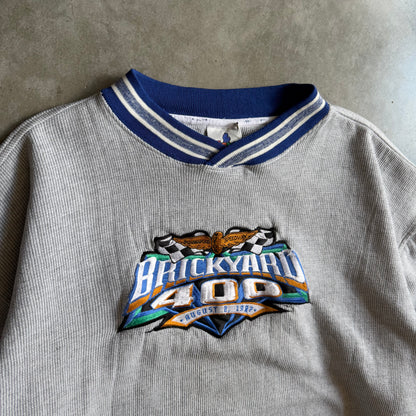 Vintage Midwest ‘97 Brickyard 400 Waffle Knit Sweatshirt