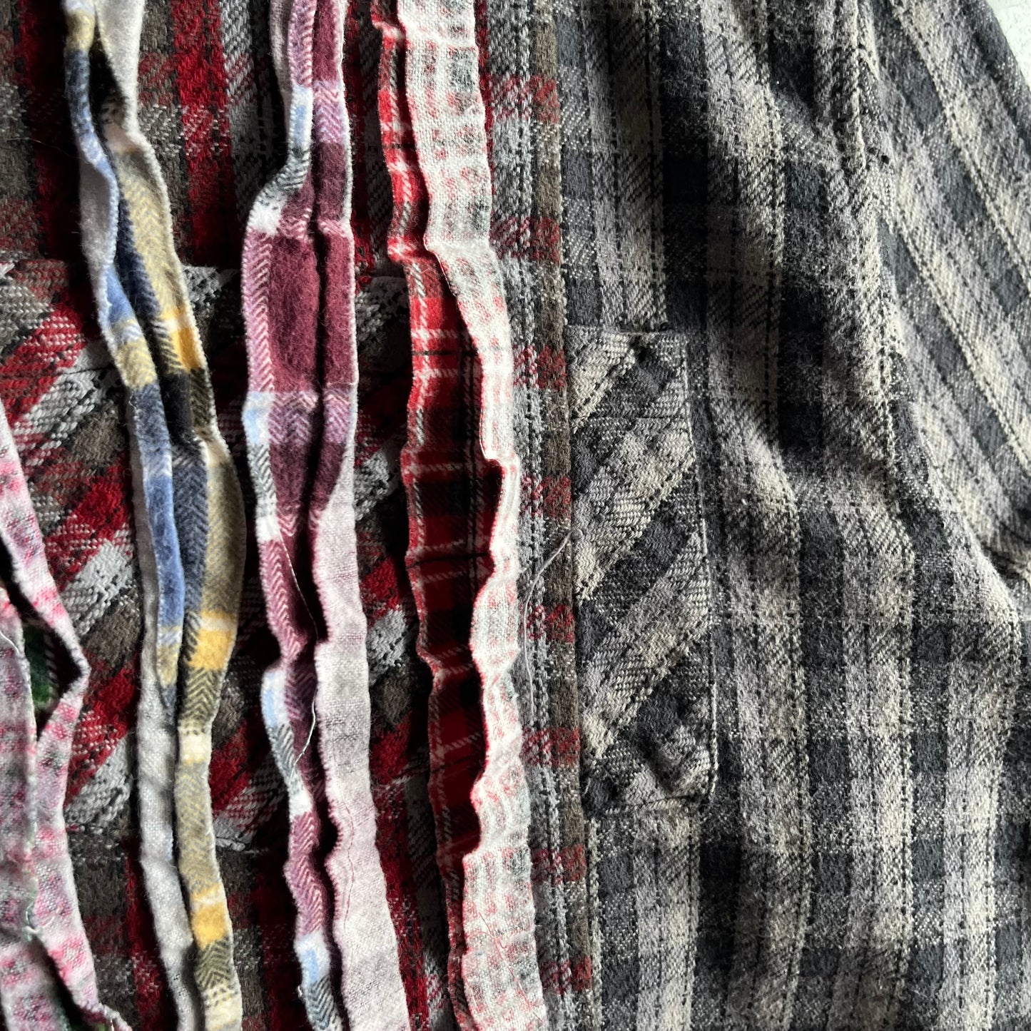 Rebuild By Needles 10 Cut Flannel Button Up Shirt
