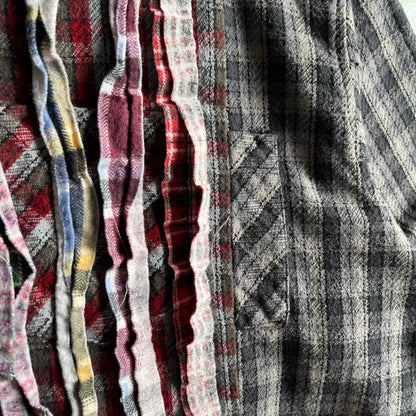 Rebuild By Needles 10 Cut Flannel Button Up Shirt