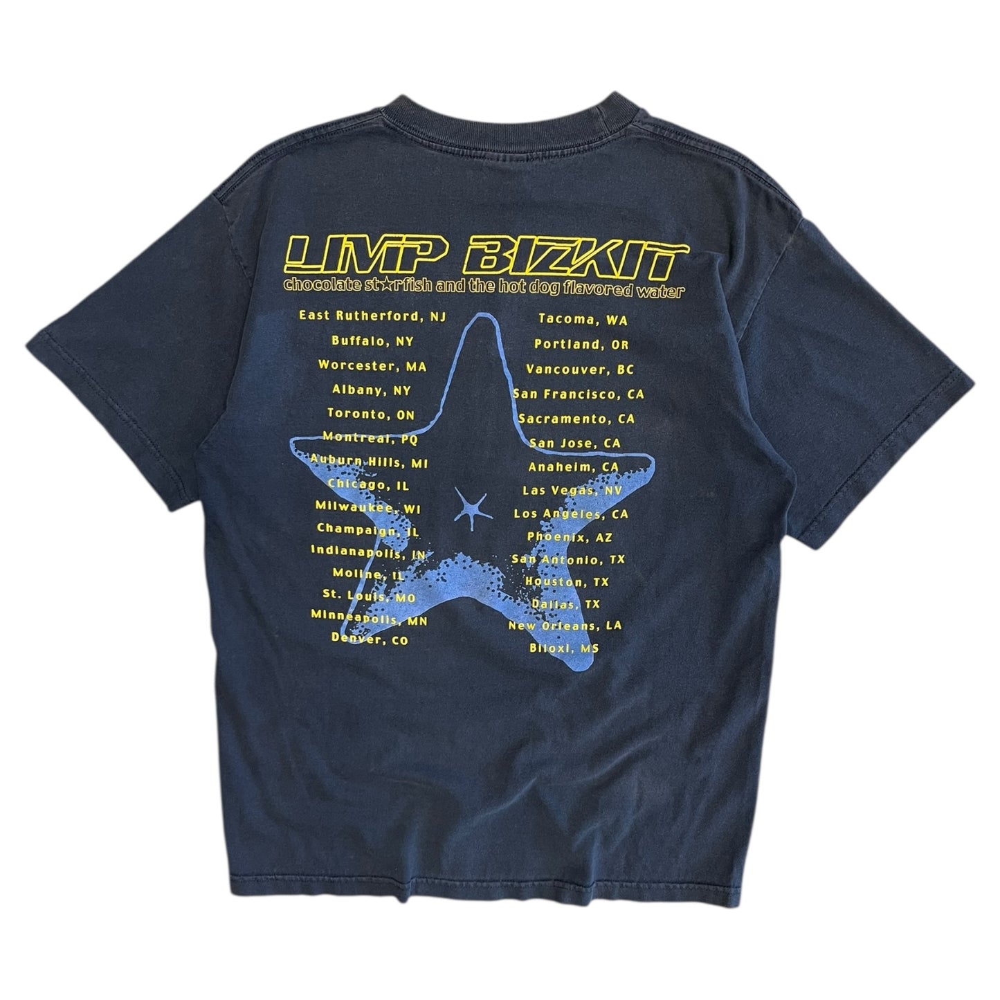 Vintage Limp Bizkit Chocolate Starfish Tour Tee