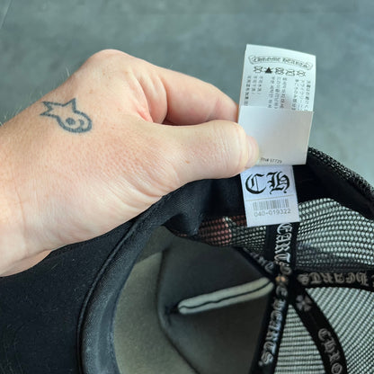 Chrome Hearts Miami Patch Trucker Hat - Black