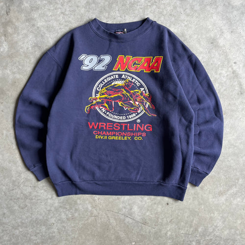 Vintage JanSport ‘92 NCAA Wresting Sweatshirt