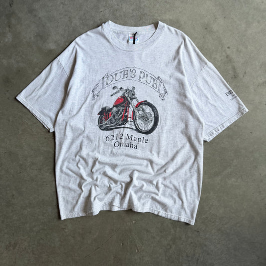 Vintage Dub’s Pub Omaha Motorcycle Tee