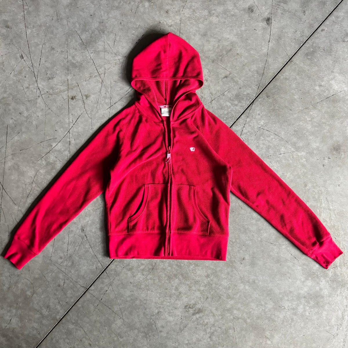 Women’s Y2K Aeropostale Red Zip Up Hoodie