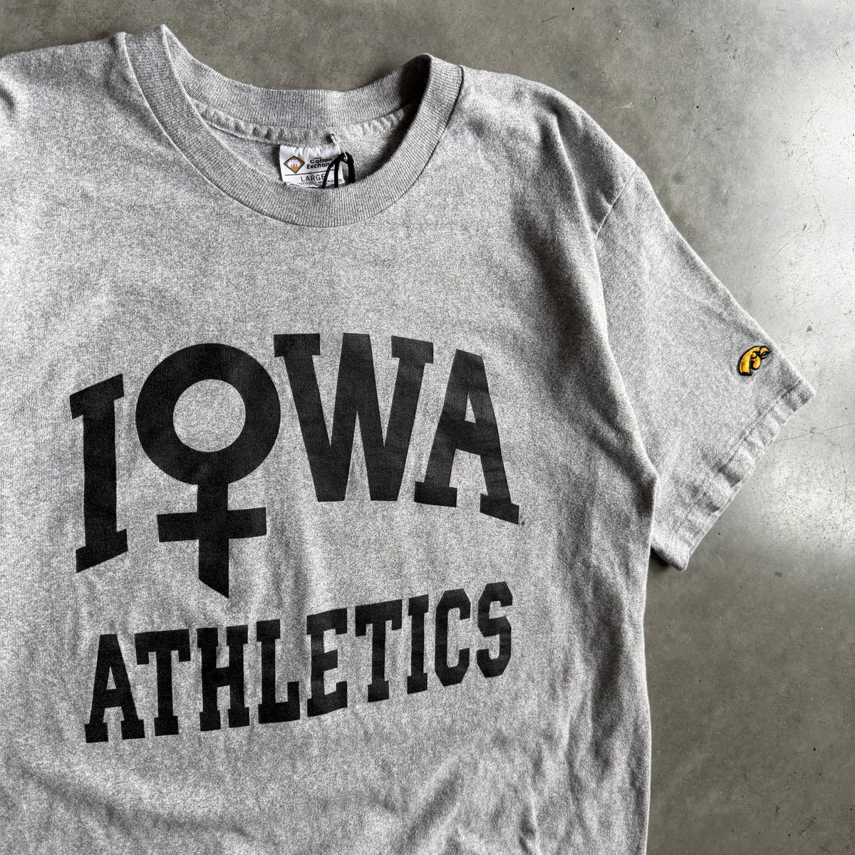 Vintage Iowa Women’s Athletics Spell-Out