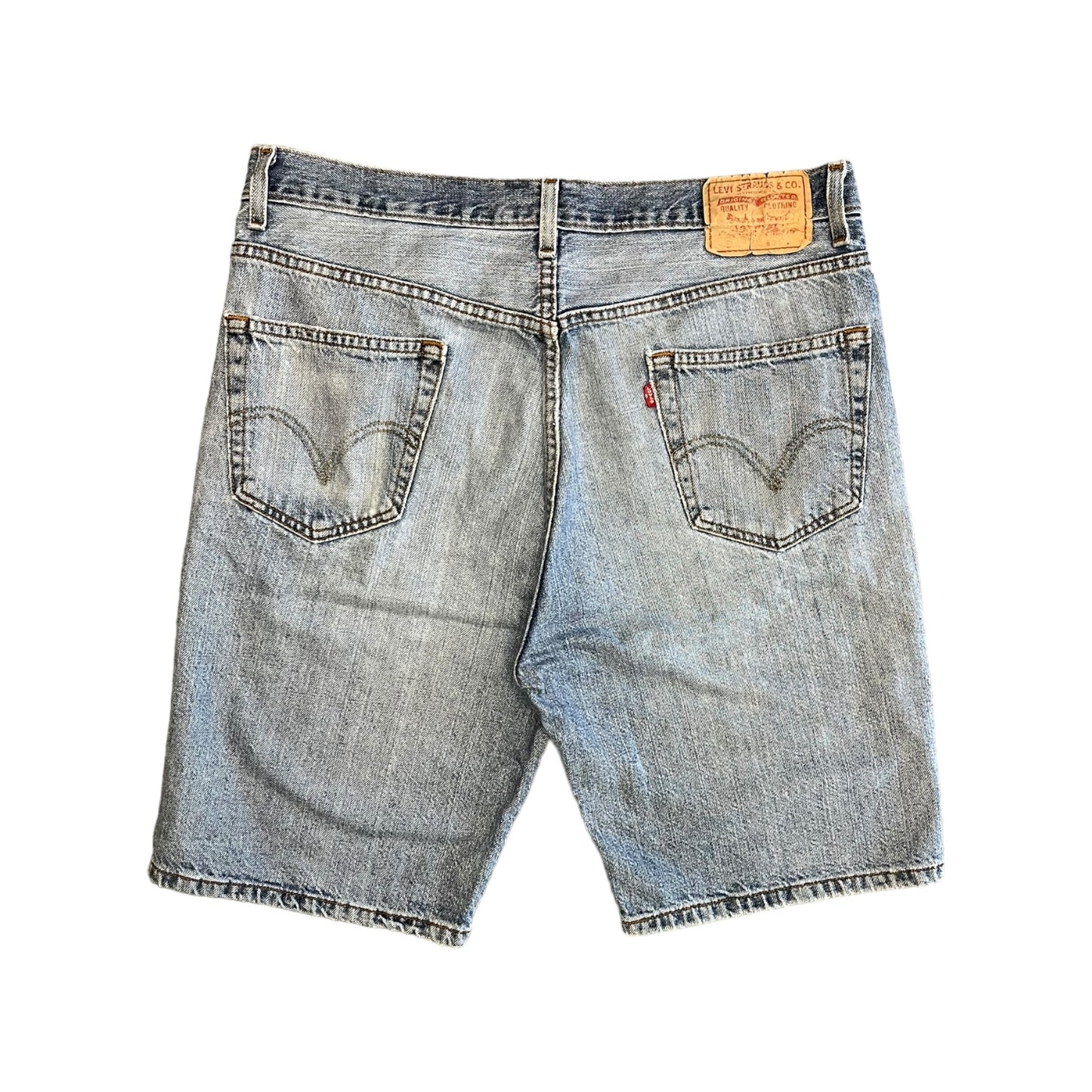 Y2K Levi’s 505 Distressed Lightwash Jean Shorts