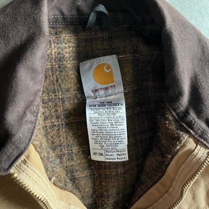 Carhartt ‘J97 CML’ Camel Brown Duck Detroit Jacket