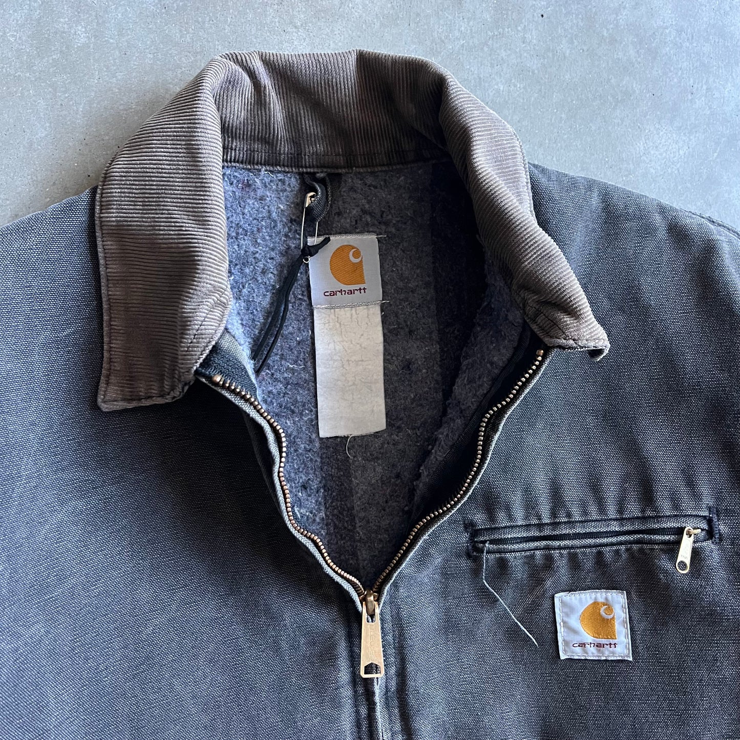 Carhartt J01 BLK Blanket Lined Jacket