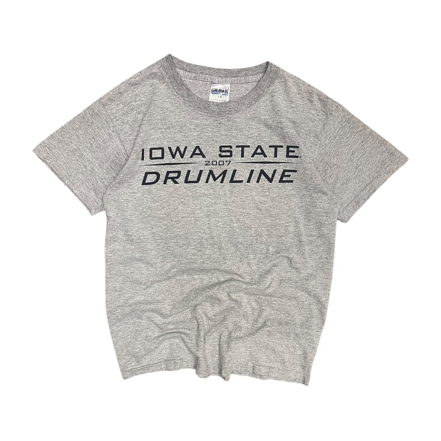 Y2K Iowa State Drumline Grey & Navy Tee