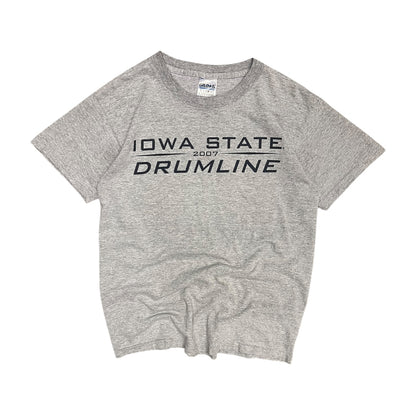 Y2K Iowa State Drumline Grey & Navy Tee