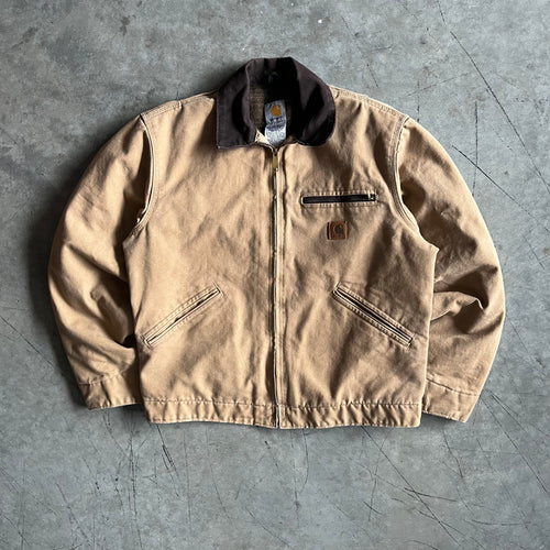 Carhartt ‘J97 CML’ Camel Brown Duck Detroit Jacket