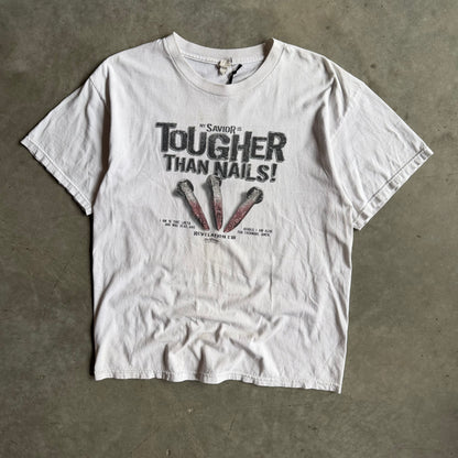 Y2K Tru Witness ‘My Savior Is Tougher Than Nails’ Jesus Tee