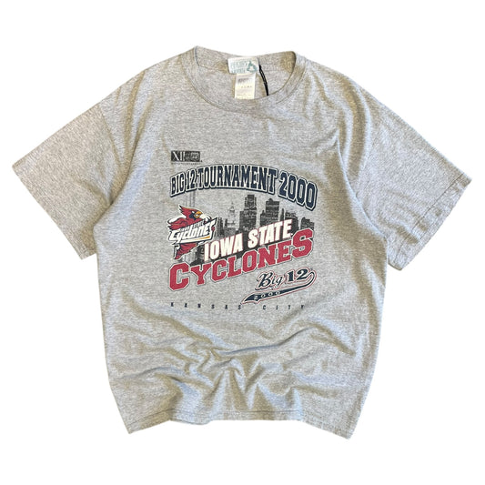 Y2K Iowa State Cyclones 2000 Big 12 Tournament Tee