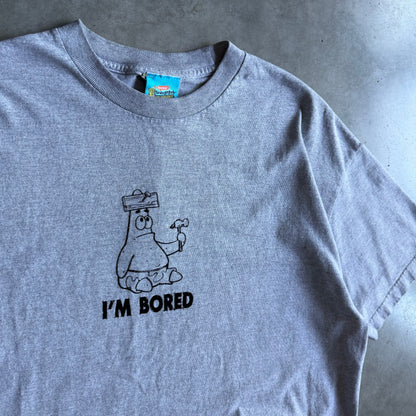 Vintage SpongeBob Patrick I’m Bored T Shirt