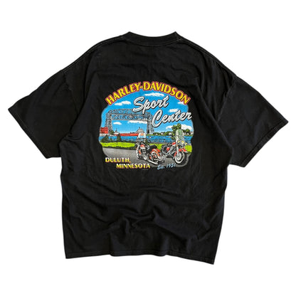 Y2K Harley Davidson Sport Center Women Tee