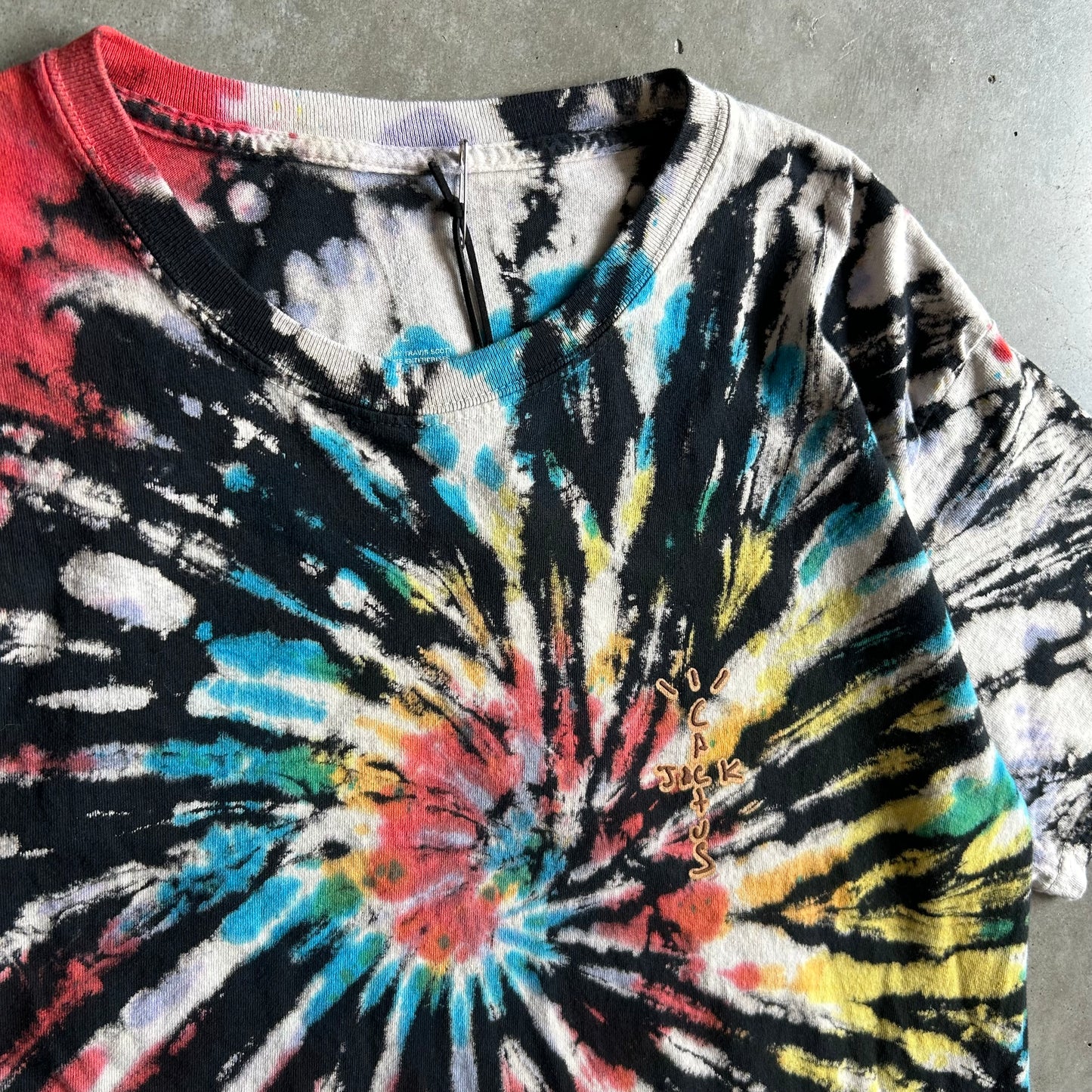 Travis Scott Cactus Jack “Highest In The Room” Tie Die Tee