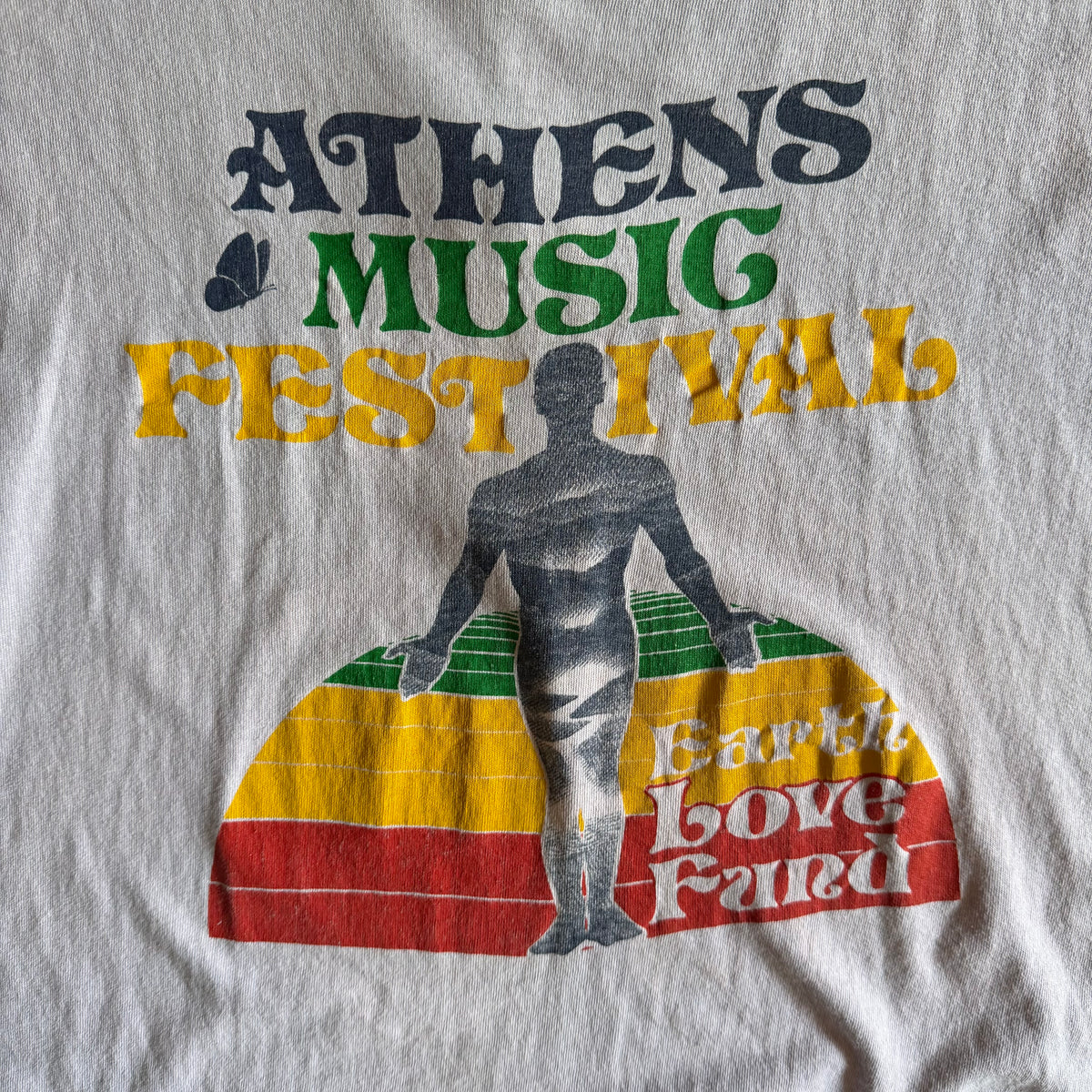 Vintage Athens Music Festival STAFF John Mayer T Shirt
