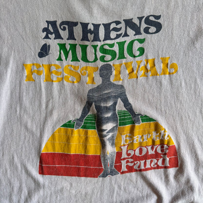 Vintage Athens Music Festival STAFF John Mayer T Shirt