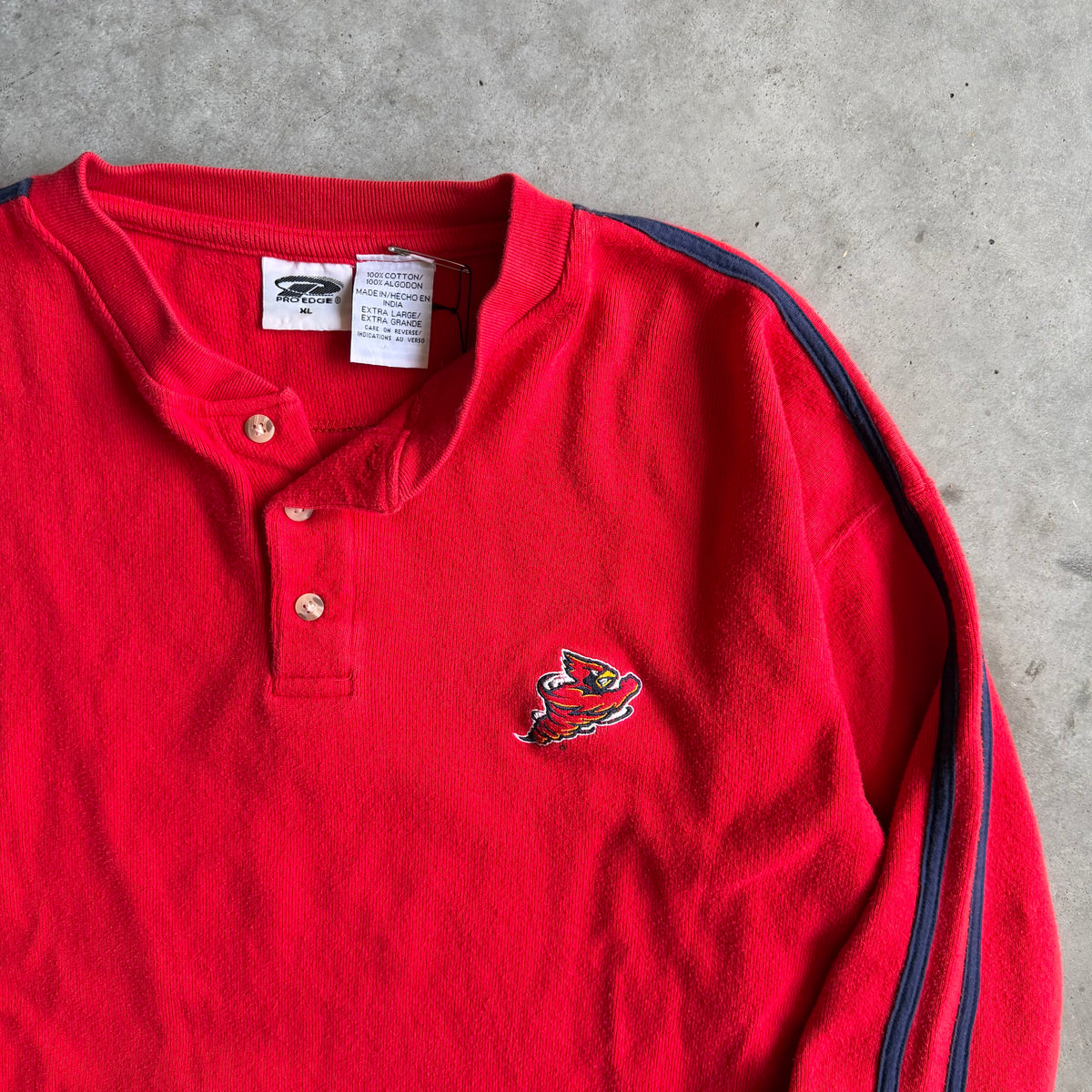 Y2K Iowa State Cyclones 3 Button Longsleeve