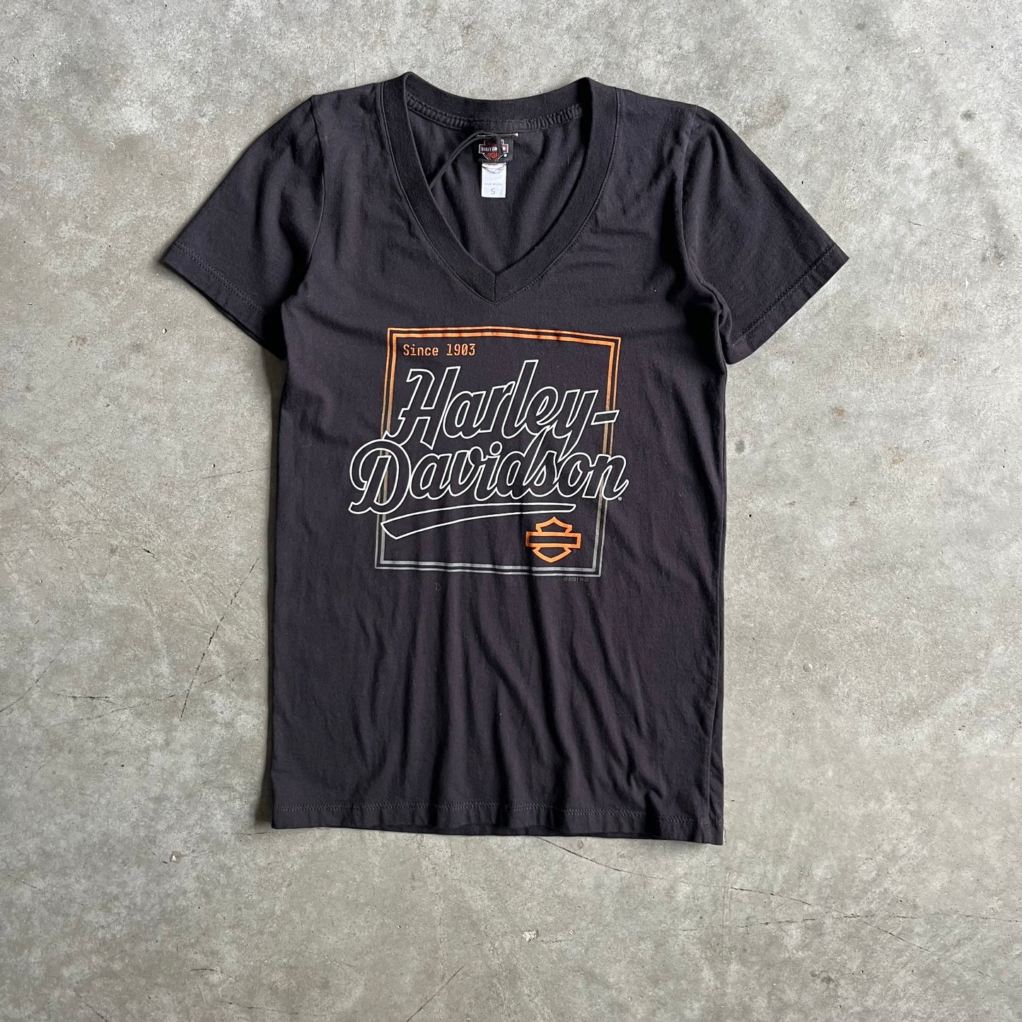 Women’s Harley Davidson Graphic V Neck