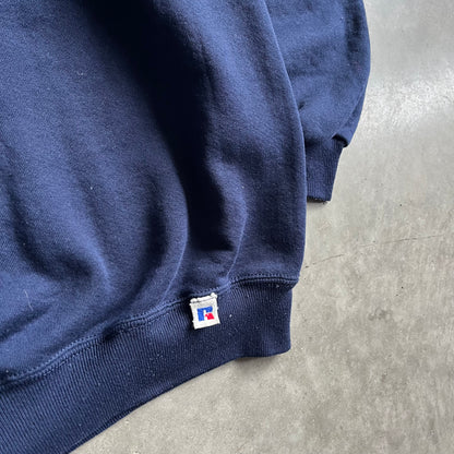 Vintage Russell Dallas Cowboys Embroidered Crewneck Thrashed