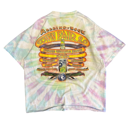Vintage ‘01 Rolling Rock Town Fair 2.0 Festival T Shirt