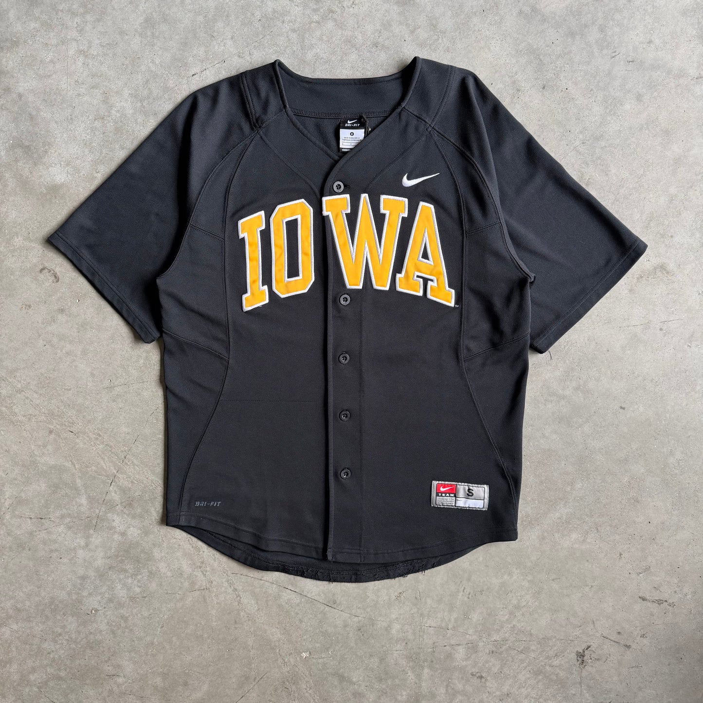 Nike Iowa Hawkeyes Baseball Jersey