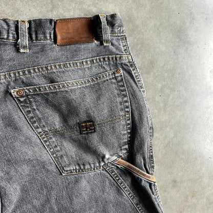 Polo Company Jeans Ralph Lauren Black Baggy Jeans