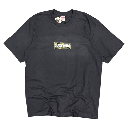 Supreme Camo Box Logo Tee (Navy)