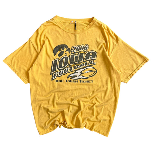 Y2K ‘06 Thrashed Iowa Football One Touch Ticket Tee
