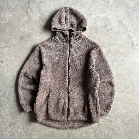 Vintage Women’s Woolrich Deep Pile Fleece Zip Up Jacket