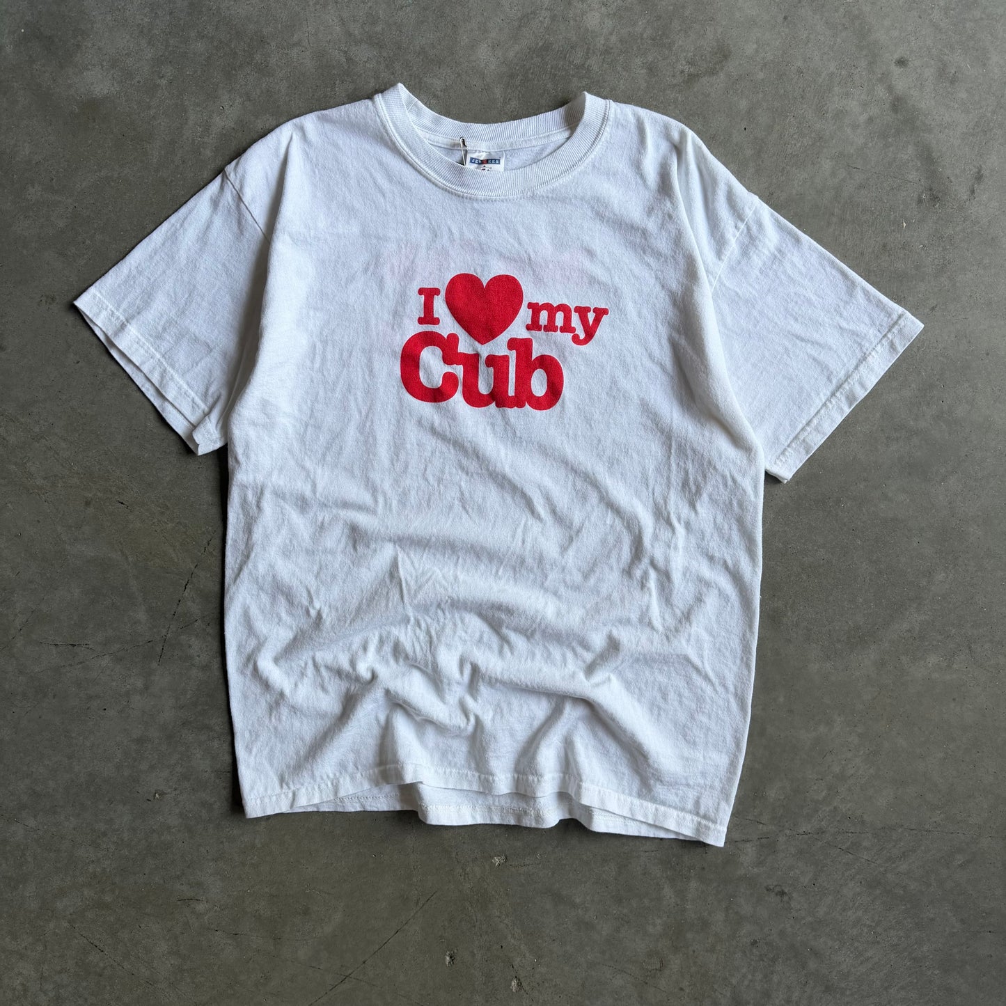 Y2K Mutual Cub Love Quote Tee