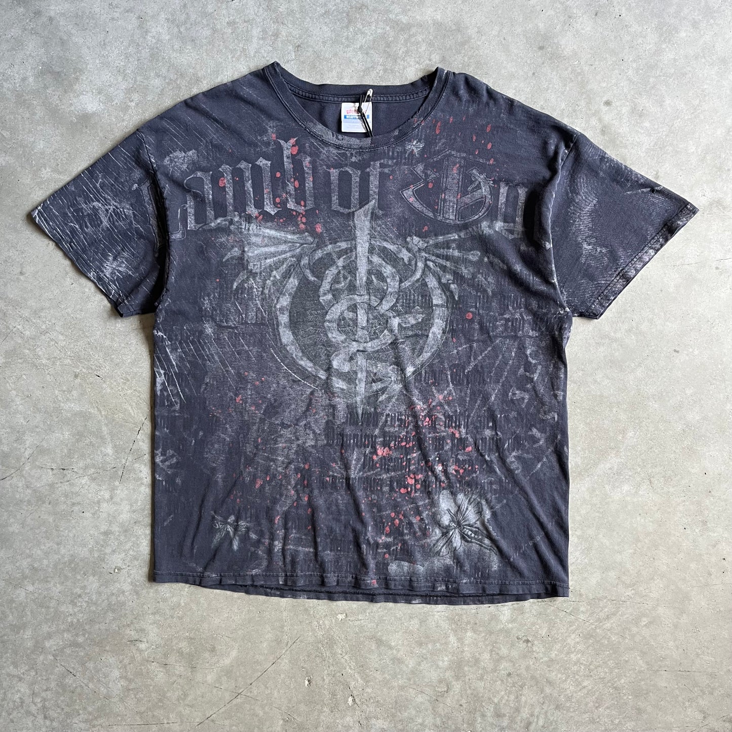 Lamb Of God Blood Splatter Tee