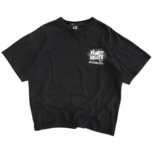 Vintage Family Values Local Crew Tour T Shirt