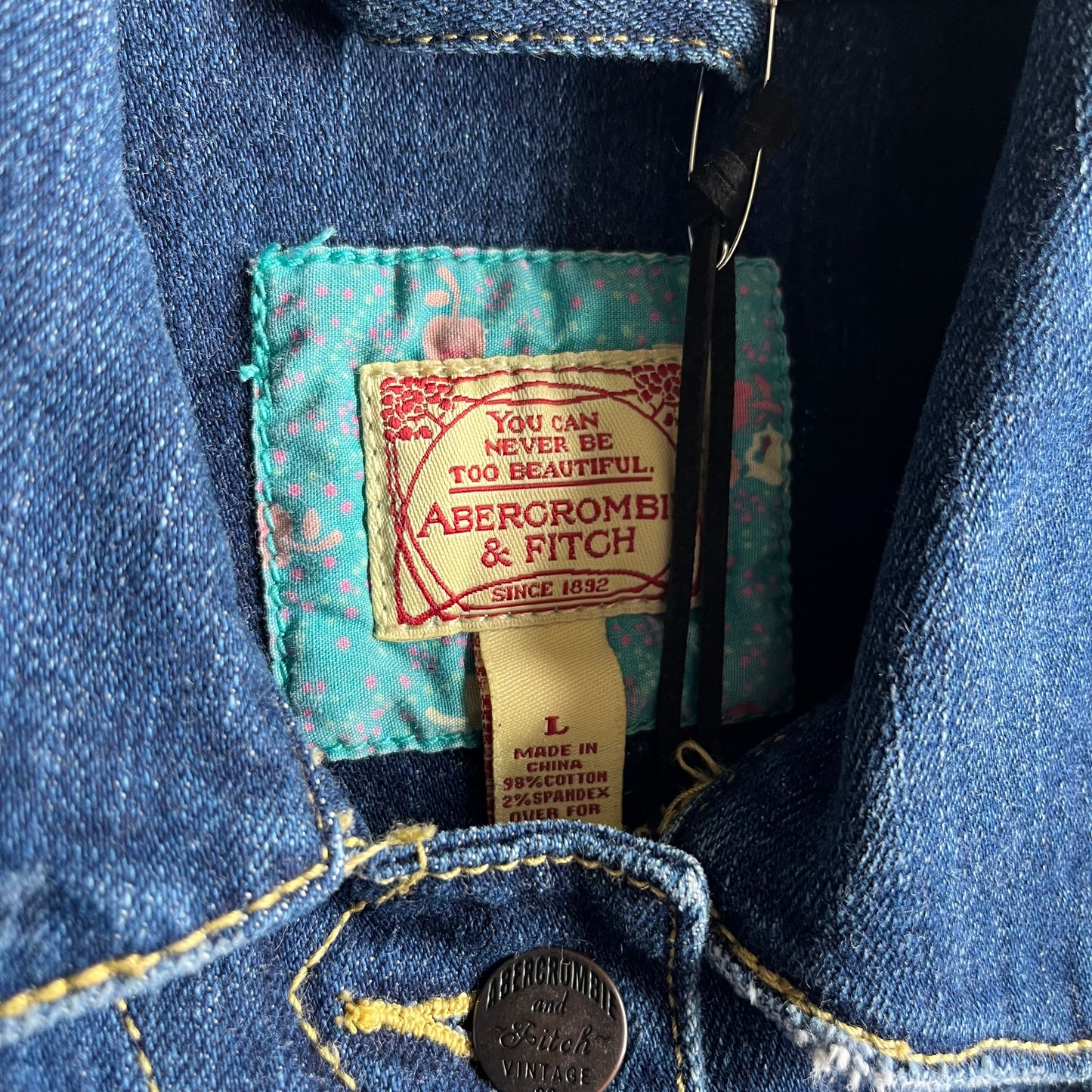 Y2K Women’s Abercrombie & Fitch Jean Jacket