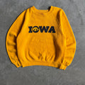 Vintage Women’s Iowa Spell-Out & Logo Raglan Sweatshirt