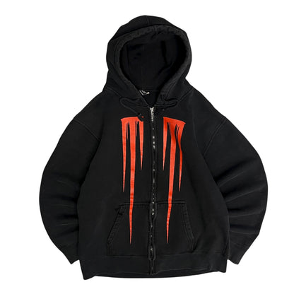 Y2K Marilyn Manson Eat Me Drink Me Zip Up Hoodie