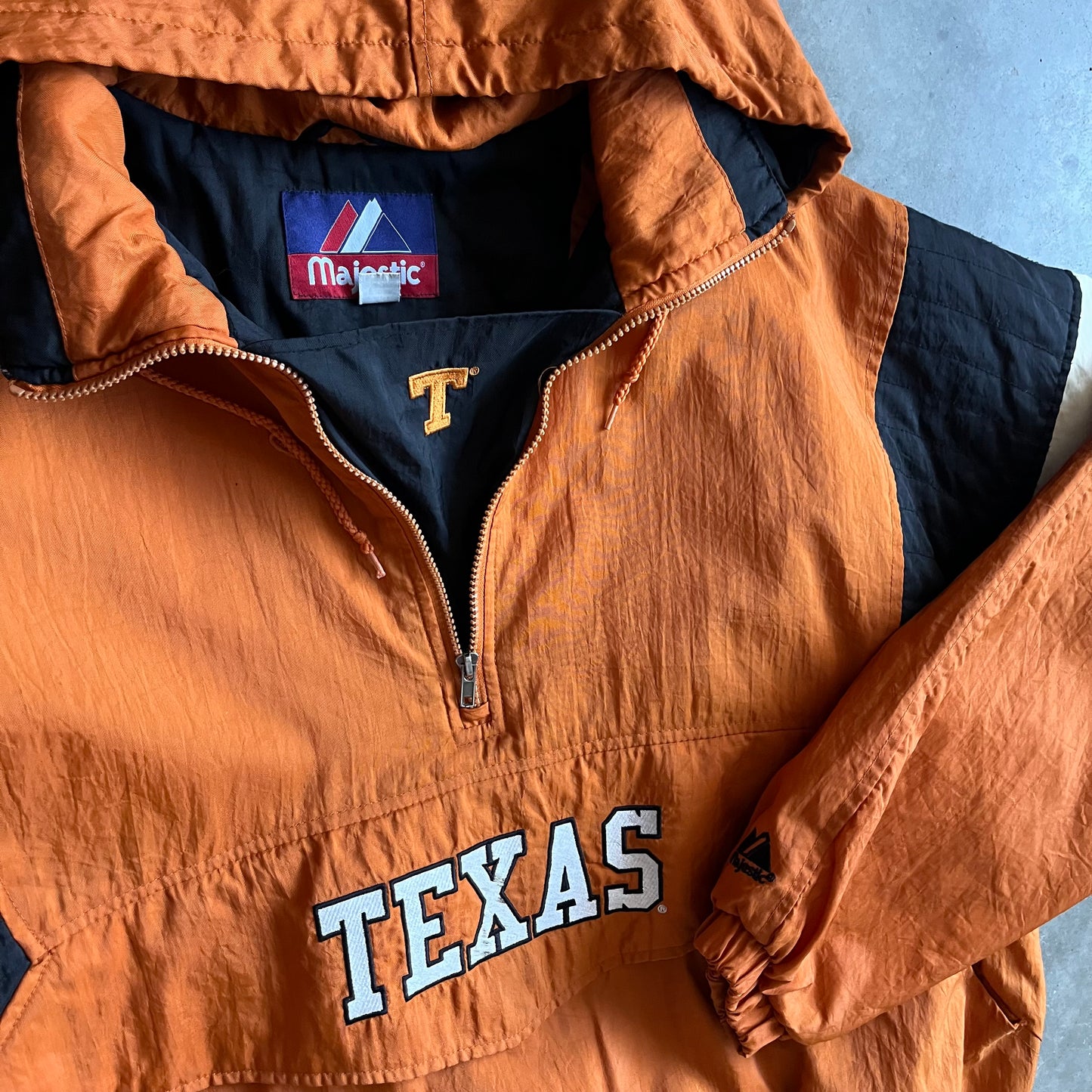 Vintage Texas Longhorns Double Layered Jacket