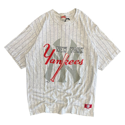 Vintage Nutmeg New York Yankees Pinstriped Tee