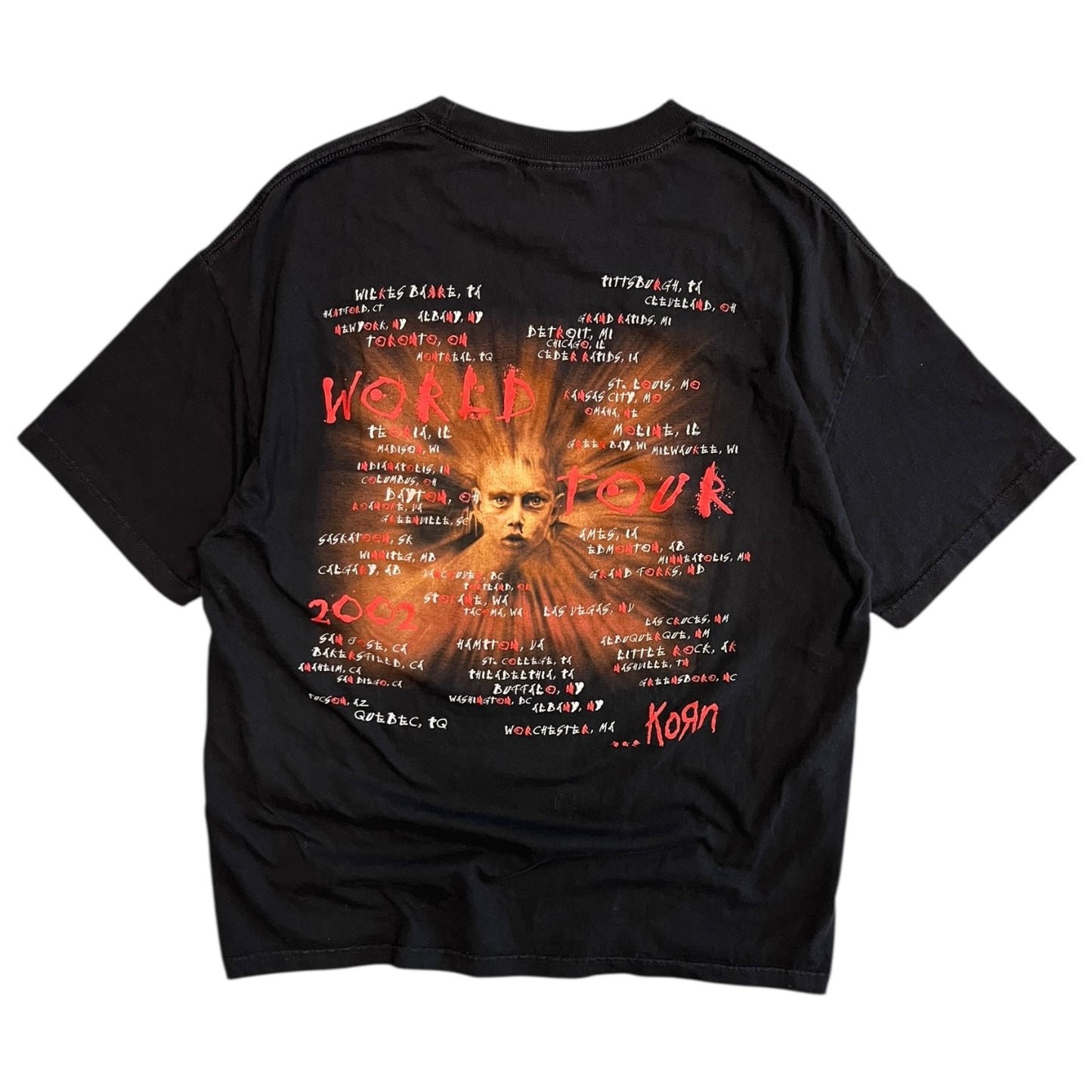 2004 Korn ‘Untouchables’ World Tour Tee